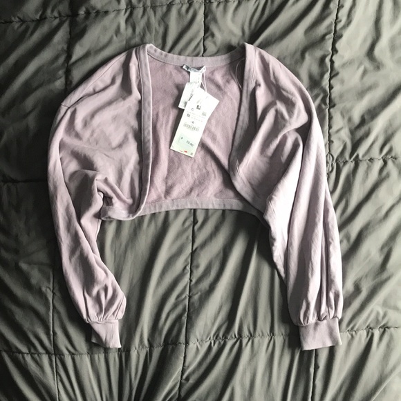 light purple bolero
